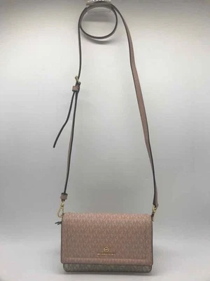 Michael Kors Pink Monogram Crossbody Crossbody - Image 1 of 4
