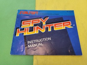 Spy Hunter NES Nintendo Instruction Manual Only 