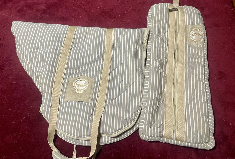 Equine Couture Fleece Lined Padded Saddle And Bridle Bag - Image 1 of 2