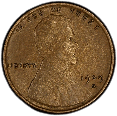 1909-S VDB 1c PCGS XF45  - Image 1 of 2