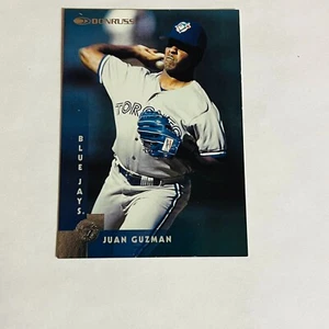 Béisbol 1997 Panini Donruss MLB #94 Juan Guzmán - Imagen 1 de 2