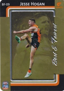 AFL 2025 Teamcoach GWS Giants - Jesse Hogan Gold Best & Fairest No.BF-09 - Picture 1 of 1