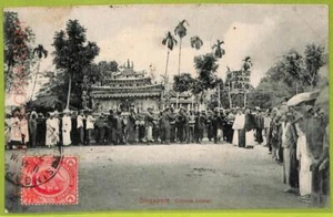 ae9316 - SINGAPUR - POSTAL DE COLECCIÓN - Funeral chino - 1910 - Imagen 1 de 1