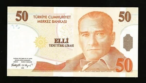 Turkey, 50 Lira YTL, 2005 - 2010, P-220, Banknote, Atatürk, Serie- E47 - Picture 1 of 2