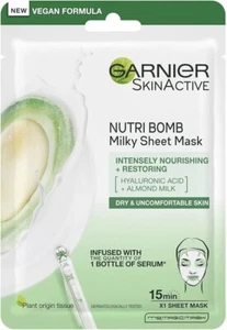 GARNIER Skin Active NUTRI BOMB MILKY Tissue Mask DRY & UNCOMFORTABLE SKIN - Picture 1 of 1