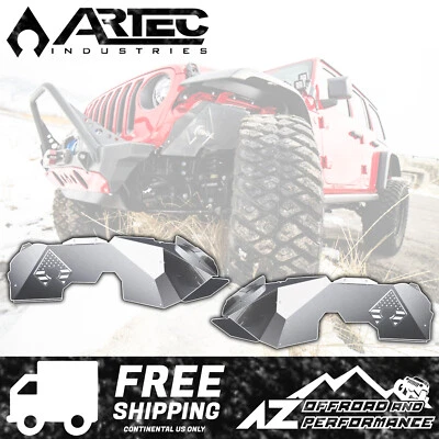 Kit de para-lama interno dianteiro de alumínio ARTEC Freedom Editon para Jeep Wrangler JL 18-21 - Imagem 1 de 4