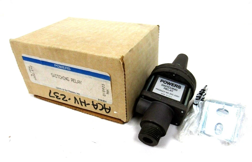 NEW POWERS 243-0001 SWITCHING RELAY 2430001 - Image 1 of 4
