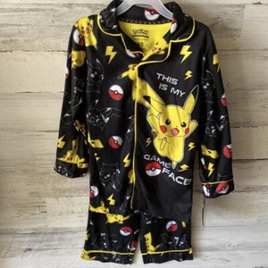 Pokémon Boys Pajamas Size XS NEW - Picture 1 of 4