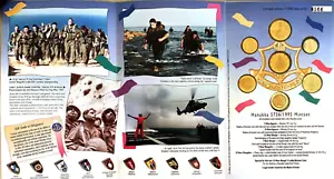 LIMIT EDITION 7500 Sets Only Official Hanukkah Mintset 1995 Coin Set IDF ISRAEL - Picture 1 of 7