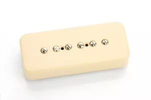 Pastilla de cuello Seymour Duncan SP90-3 personalizada con jabón P-90 - crema - Imagen 1 de 2