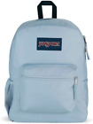 Cross Town Backpack - Class, Travel, or Work Bag with Water Bottle Pocket, Blue