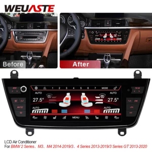 A/C LCD Screen Air Conditioner Touch Panel Fitting For BMW 3 4 Series 2013-2019 - Picture 1 of 12