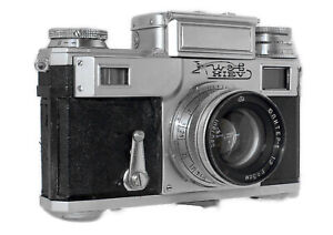 KIEV-3 Russian USSR 35mm Camera Jupiter-8m 50mm f/2 Lens