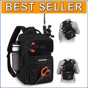 MOLLE-Equipped Lightweight Fishing Sling Bag - Ultimate Storage for Adventurers - Picture 1 of 9