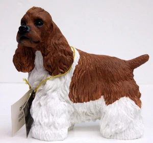 COCKER SPANIEL, MARRÓN/BLANCO, CONCEPTOS DE CONVERSACIÓN, ARTÍCULO DF15D - Imagen 1 de 5