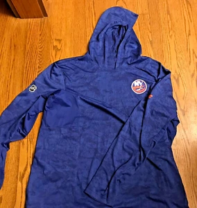 New York Islanders Fanatics Authentic Pro Lightweight Pullover Hoodie 3XL - Picture 1 of 11