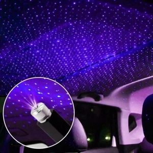 USB Atmosphere Star Sky Lamp Ambient Star Night Light Car Accessories Interior - Picture 1 of 6