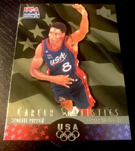 SCOTTIE PIPPEN 1996 cubierta superior EE. UU. SP ESTADÍSTICAS DE CARRERA ORO inserto paralelo #S7 - Imagen 1 de 2