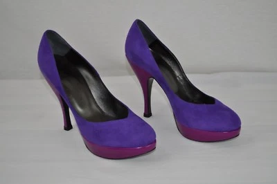 Новый в коробке Georgina Goodman янтарь замши платформе насос, размер 8 - Изображение 1 из 4