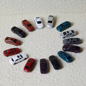 50 pcs N Scale 1:160 painted Model Cars N gauge - Picture 1 of 2