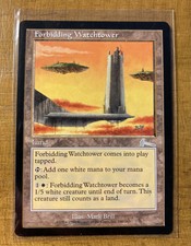 Magic The Gathering ✨FORBIDDING WATCHTOWER ✨Urza’s Legacy NM/MINT Uncommon NP
