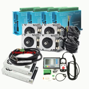 4Axis 3NM Motor Nema23 Closed Loop Stepper Driver +Controller+500W Power Supply - Picture 1 of 20