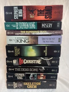 STEPHEN KING Book Lot The Stand Dead Zone Misery Skeleton Crew Christine PB - Picture 1 of 15