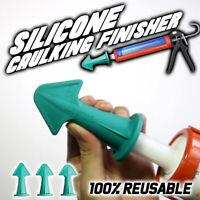 Mighty Caulking Finisher Tool Scraper Set Nozzle Spatulas Filler Applicator