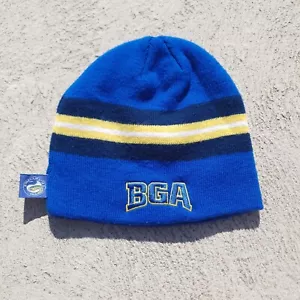 Vintage NRL Parramatta Eels Beanie Hat Sekem Football Rugby Sports BGA Blue Gold - Picture 1 of 8