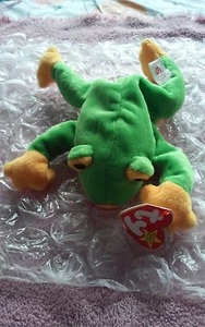 Smoochy - original beanie baby- date of birthday october 1 1997 - Picture 1 of 2
