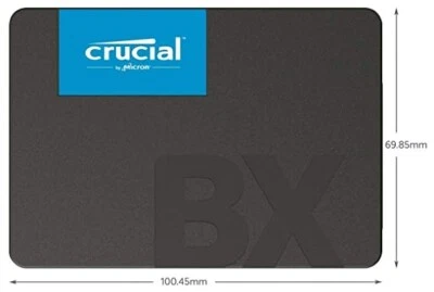 Crucial BX500 480GB 3D NAND SATA 6.35 cm 2.5-inch SSD (CT480BX500SSD1) - Image 1 of 4