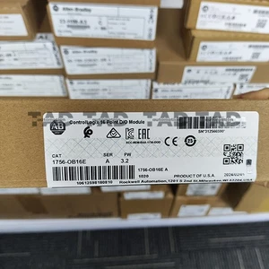 Allen-Bradley 1756-OB16E ControlLogix 16 Punkt D/O Modul Brandneu Schneller Versand - Bild 1 von 5