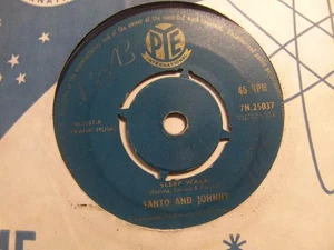Santo and Johnny – Sleep Walk 1959 7” Pye International 7N 25027 - Imagen 1 de 1