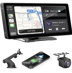 10, 26Zoll Wireless Carplay Display für A-pple Carplay & Android Auto - Bild 1 von 8