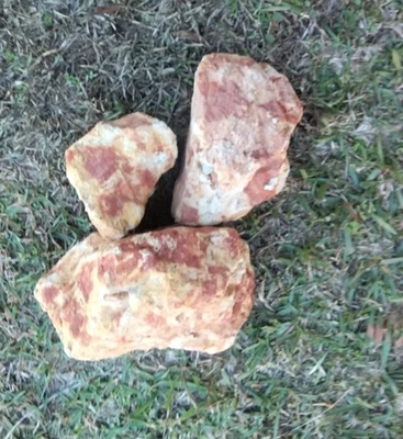 Raw Georgia красная глина (4–6 унций сумка) «Собранная вручную красная глина Georgia — натуральная ea - Изображение 1 из 4