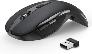TTECKNET Folding Wireless Travel Mouse – 3 DPI, 2.4G, Portable, 2-Year Battery - Picture 1 of 6
