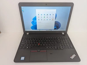 Lenovo ThinkPad E560 Core i5-6200U 2.3GHz 16GB 256GB SSD 15.6" FHD Win 11 Laptop - Picture 1 of 8