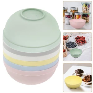 6 Pcs Home Rice Bowl Set for Serving Baby Breakfast Oatmeal Dinner - Bild 1 von 12