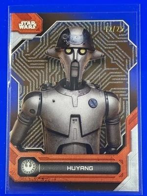 Huyang Ahsoka Orange 12/25 Topps Star Wars High Tek 2024 #49 - Image 1 of 3