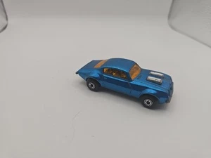 Matchbox Lesney 1975 Superfast Blue Pontiac Firebird No. 4 - Picture 1 of 7