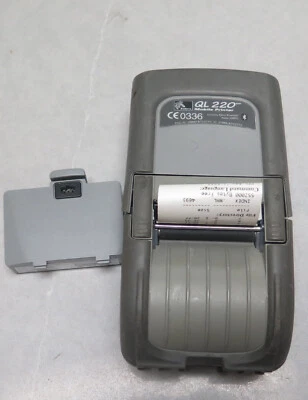 ZEBRA QL220 Q2A-LUBA0000-00 Mobile Thermal Label Printer Bluetooth With Battery - Image 1 of 4