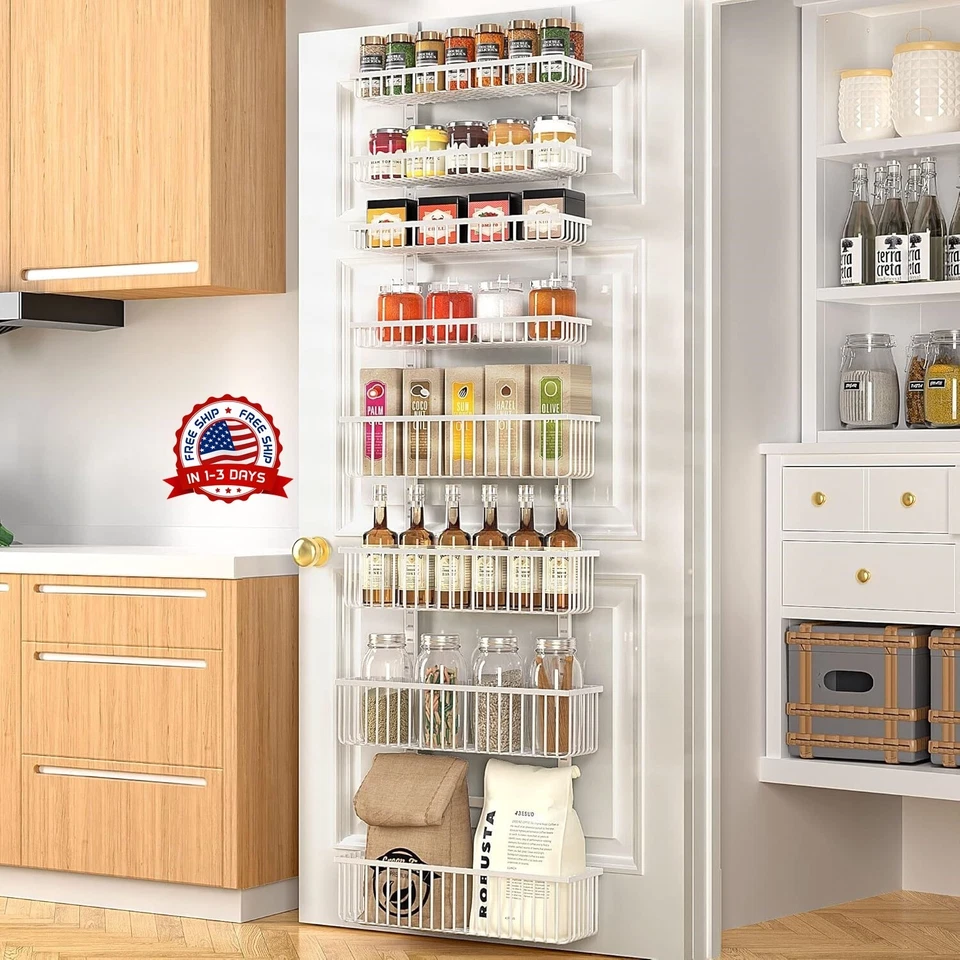 Organizador Para Colocar Sobre La Puerta Despensa Baño Bano Gabinete Guardería Foto 1 de 4