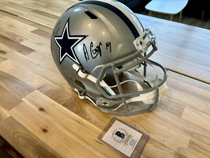 Amari Cooper SIGNIERTER Cowboyhelm - echte Größe - Replik - Beckett zertifiziert - Bild 1 von 8