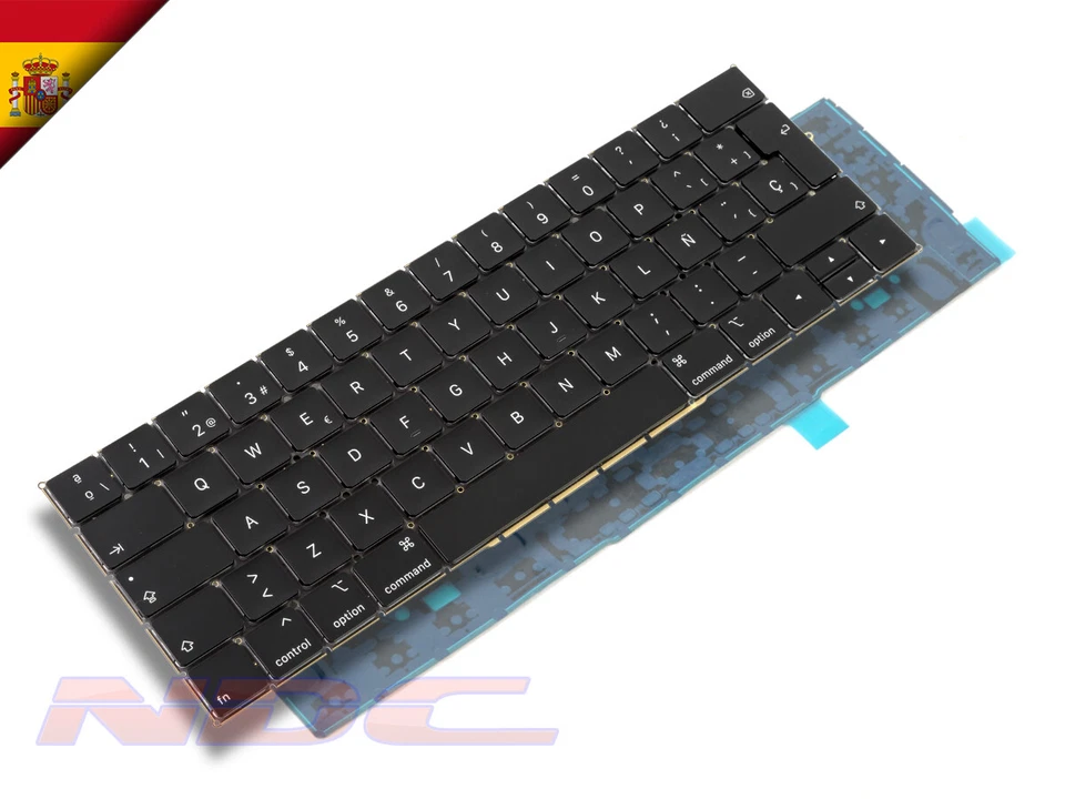 Genuine Apple MacBook Pro 13 Touch Bar A1989 Keyboard & Backlight SPANISH - Image 1 of 1