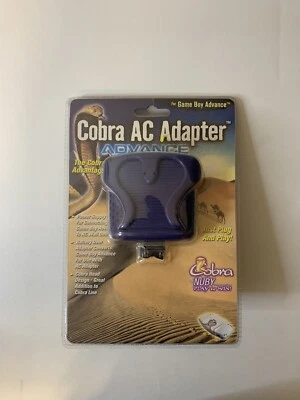 Adaptador de CA Game Boy Advance Nintendo Gameboy Cobra de Nuby Videojuego NUEVO EN PAQUETE Foto 1 de 3