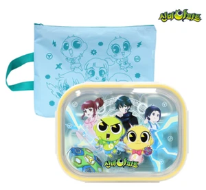 Shinbi House Kids Stainless Lunch Tray box in 5 parts with Pouch Bag - Picture 1 of 7