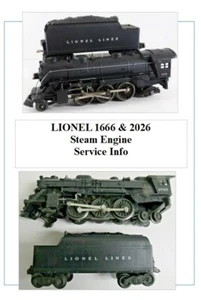 Lionel 1666 2026 Mntc Docs - Bild 1 von 1