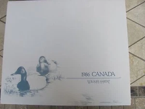 CD-2  1986    Canada Duck Stamp Print   OFFER  #CD2AP12DSS - Picture 1 of 2