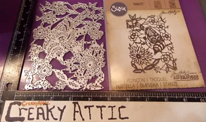 PAPIERSCHNITT VOGEL BLUMEN TIM HOLTZ 1 STANZFORMEN THINLITS 661800 CREAKYATTIC - Bild 1 von 1