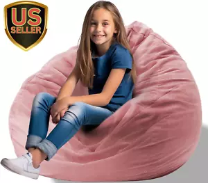 Stuffed Animal Bean Bag Storage Chair Cover for Kids Teens Adults (No Filler)... - Picture 1 of 1